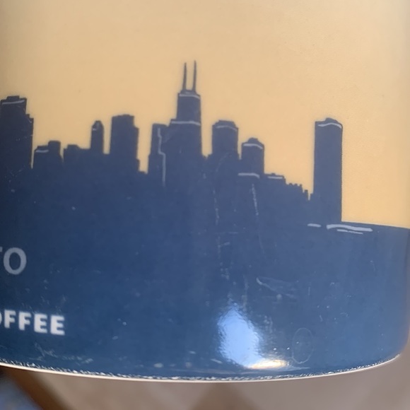 REDUCED❗️Starbucks Coffee Mug City Chicago Collector Series Cup 2008 - Picture 4 of 6